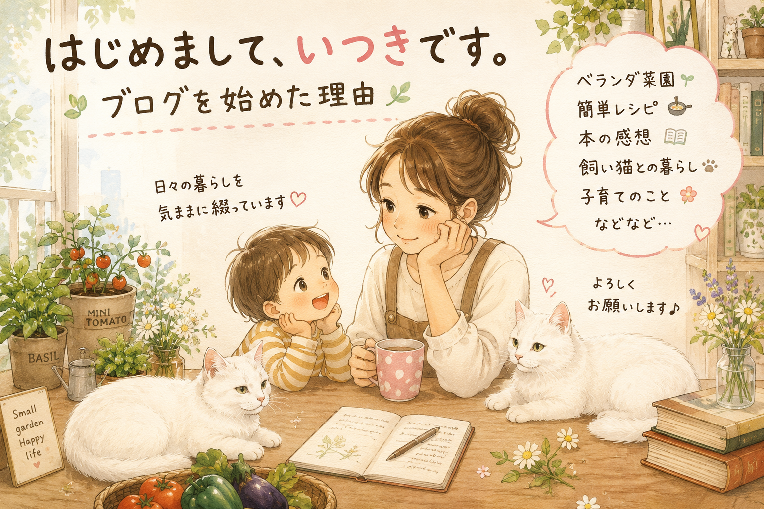 【はじめまして】いつきの自己紹介|ブログを始めた理由